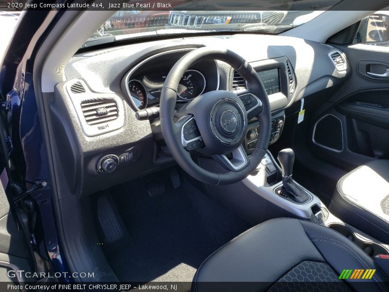 Jazz Blue Pearl / Black 2020 Jeep Compass Latitude 4x4
