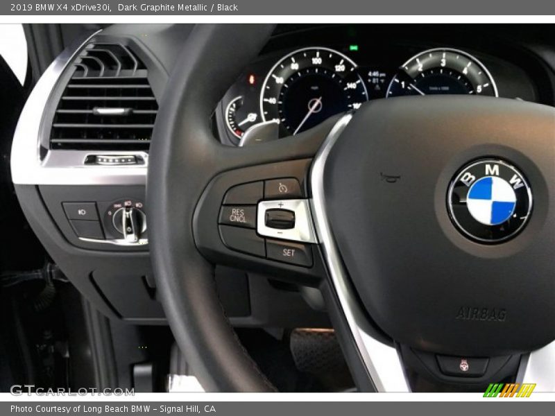 Dark Graphite Metallic / Black 2019 BMW X4 xDrive30i