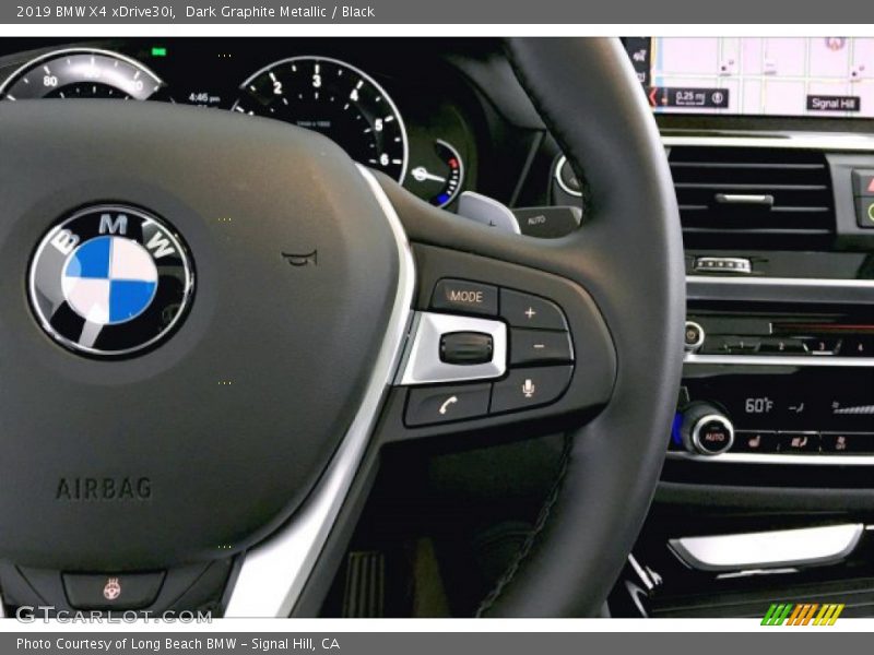 Dark Graphite Metallic / Black 2019 BMW X4 xDrive30i