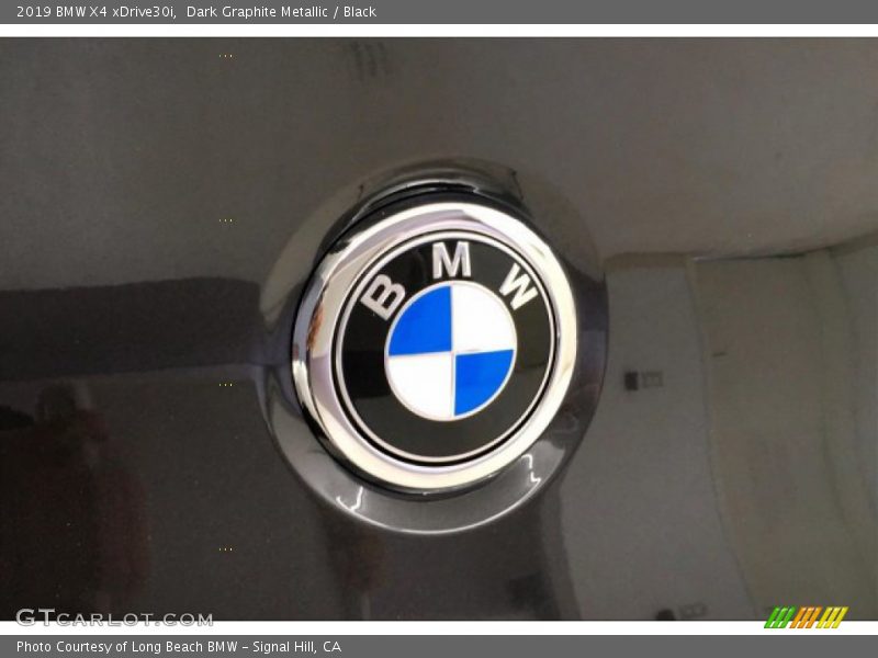 Dark Graphite Metallic / Black 2019 BMW X4 xDrive30i