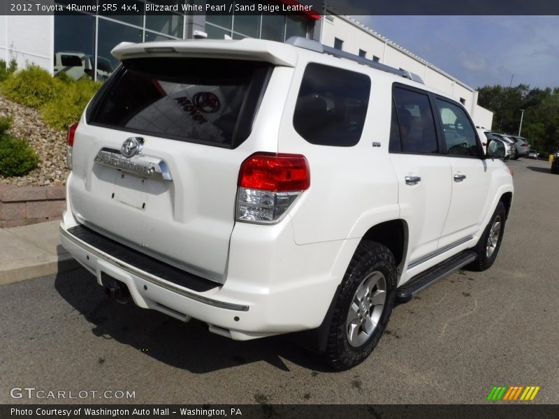 Blizzard White Pearl / Sand Beige Leather 2012 Toyota 4Runner SR5 4x4