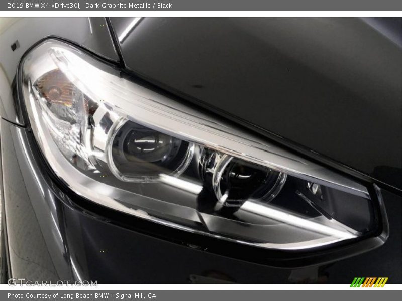 Dark Graphite Metallic / Black 2019 BMW X4 xDrive30i