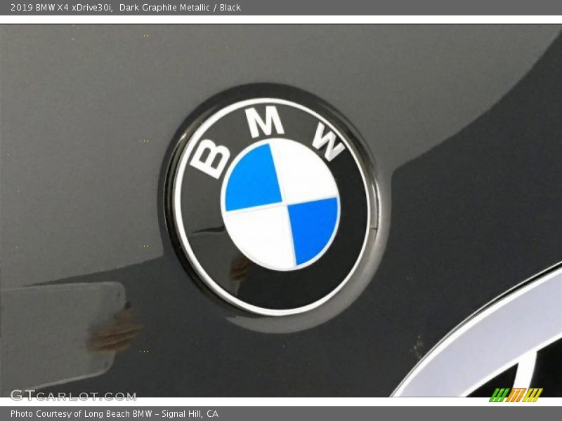Dark Graphite Metallic / Black 2019 BMW X4 xDrive30i