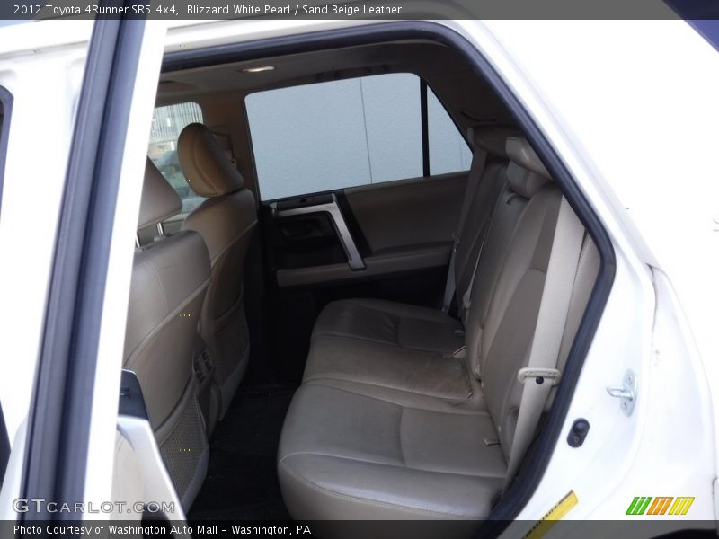 Blizzard White Pearl / Sand Beige Leather 2012 Toyota 4Runner SR5 4x4