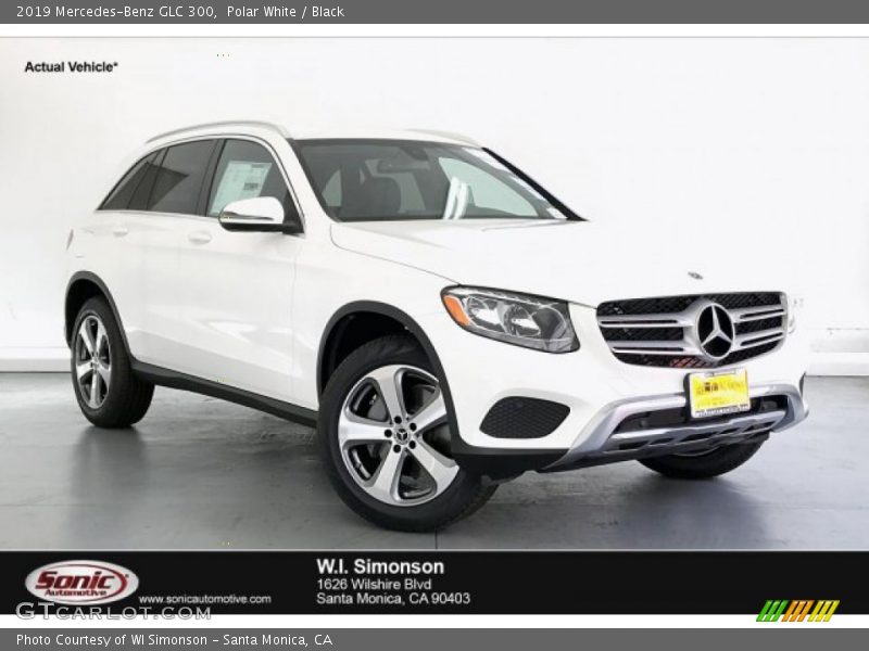 Polar White / Black 2019 Mercedes-Benz GLC 300