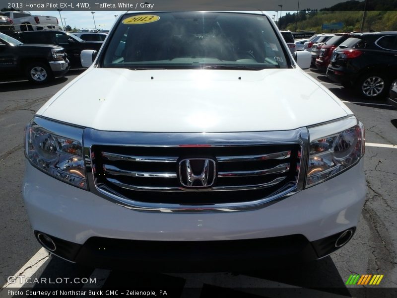 Taffeta White / Gray 2013 Honda Pilot EX-L 4WD