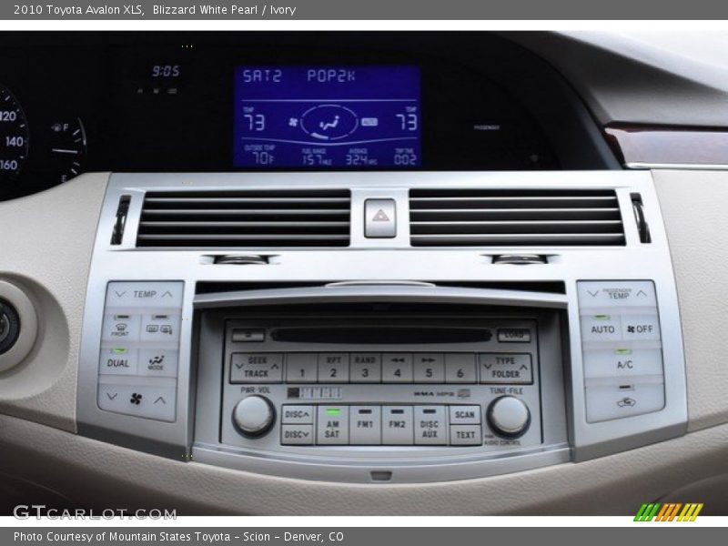 Blizzard White Pearl / Ivory 2010 Toyota Avalon XLS