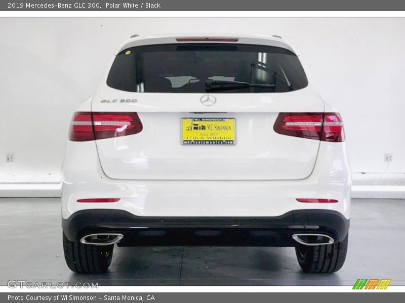 Polar White / Black 2019 Mercedes-Benz GLC 300