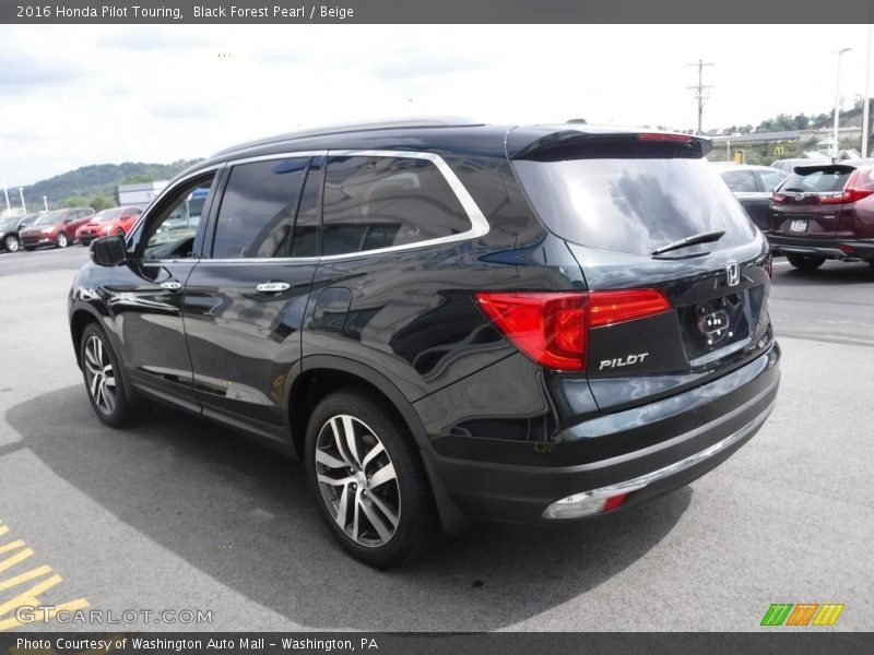 Black Forest Pearl / Beige 2016 Honda Pilot Touring