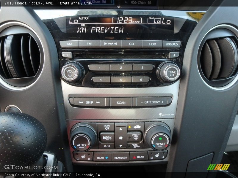 Taffeta White / Gray 2013 Honda Pilot EX-L 4WD