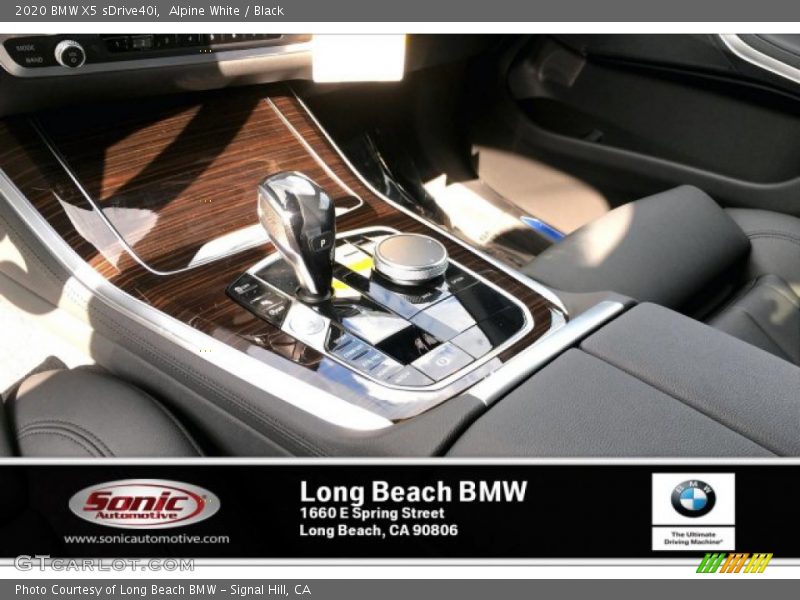 Alpine White / Black 2020 BMW X5 sDrive40i