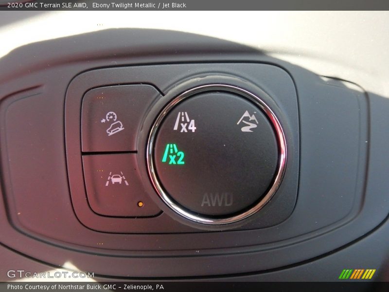 Ebony Twilight Metallic / Jet Black 2020 GMC Terrain SLE AWD