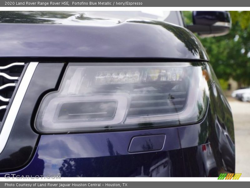 Portofino Blue Metallic / Ivory/Espresso 2020 Land Rover Range Rover HSE