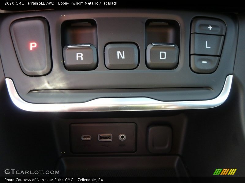 Ebony Twilight Metallic / Jet Black 2020 GMC Terrain SLE AWD