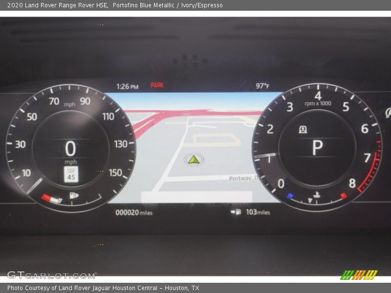  2020 Range Rover HSE HSE Gauges