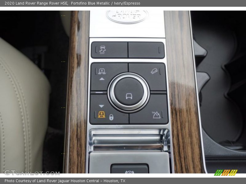 Controls of 2020 Range Rover HSE