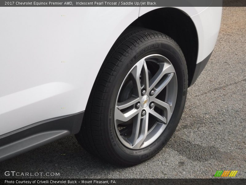 Iridescent Pearl Tricoat / Saddle Up/Jet Black 2017 Chevrolet Equinox Premier AWD