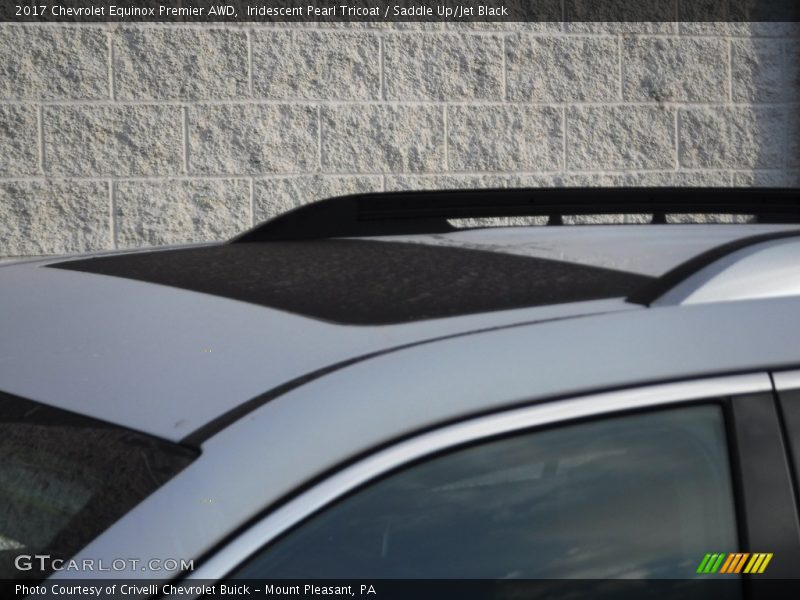 Iridescent Pearl Tricoat / Saddle Up/Jet Black 2017 Chevrolet Equinox Premier AWD