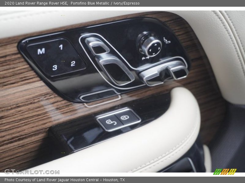 Controls of 2020 Range Rover HSE