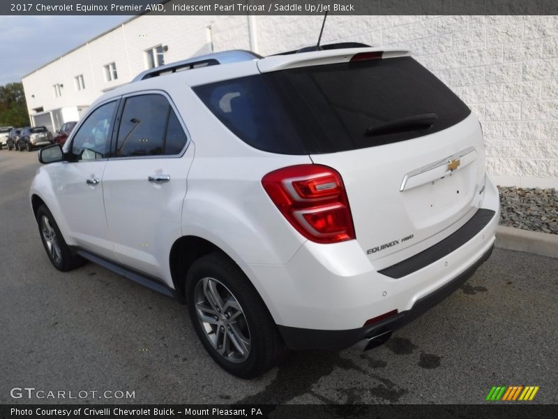 Iridescent Pearl Tricoat / Saddle Up/Jet Black 2017 Chevrolet Equinox Premier AWD