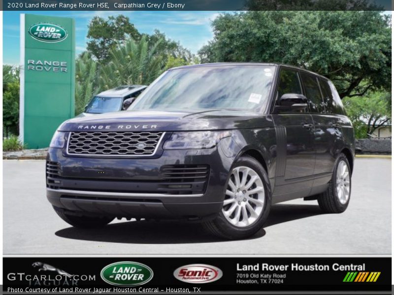 Carpathian Grey / Ebony 2020 Land Rover Range Rover HSE