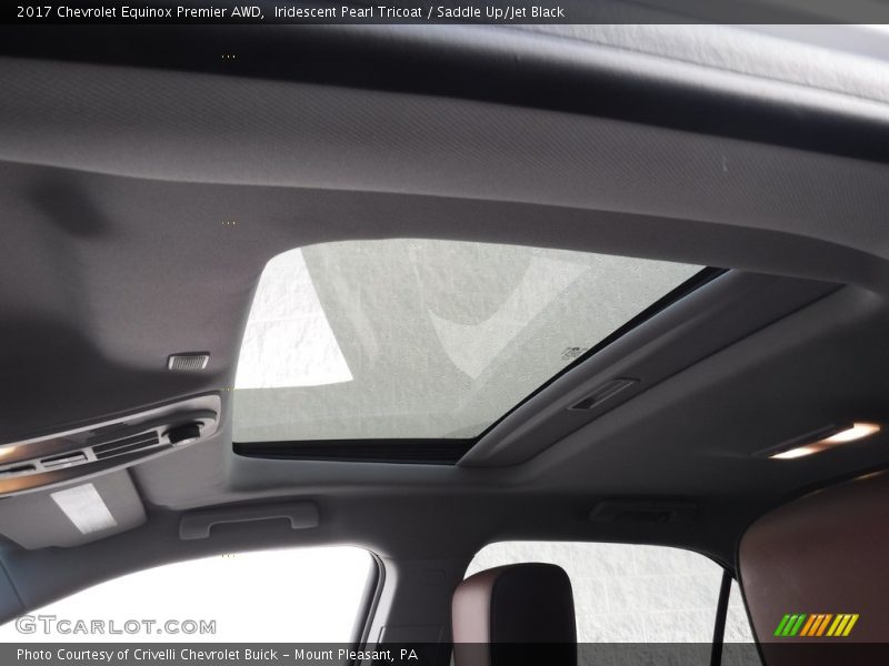 Iridescent Pearl Tricoat / Saddle Up/Jet Black 2017 Chevrolet Equinox Premier AWD