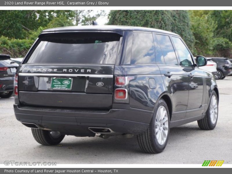 Carpathian Grey / Ebony 2020 Land Rover Range Rover HSE