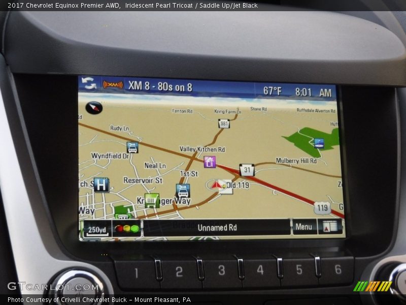 Iridescent Pearl Tricoat / Saddle Up/Jet Black 2017 Chevrolet Equinox Premier AWD