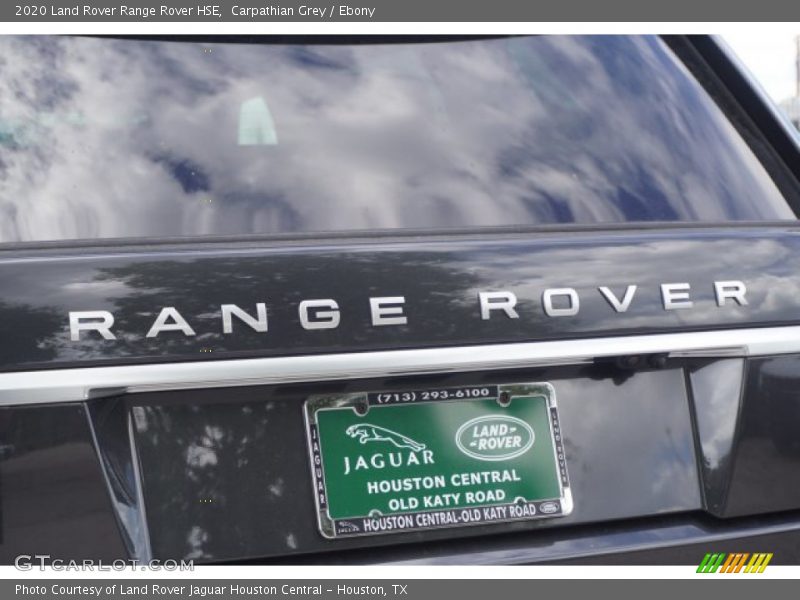 Carpathian Grey / Ebony 2020 Land Rover Range Rover HSE