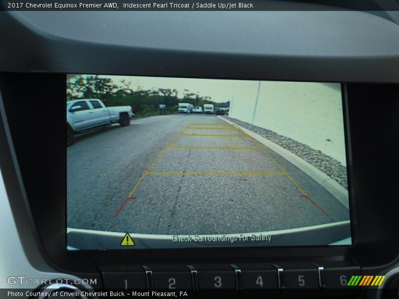 Iridescent Pearl Tricoat / Saddle Up/Jet Black 2017 Chevrolet Equinox Premier AWD