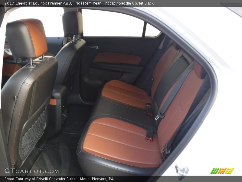 Iridescent Pearl Tricoat / Saddle Up/Jet Black 2017 Chevrolet Equinox Premier AWD