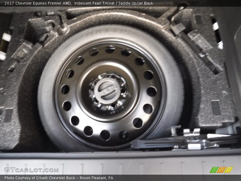 Iridescent Pearl Tricoat / Saddle Up/Jet Black 2017 Chevrolet Equinox Premier AWD