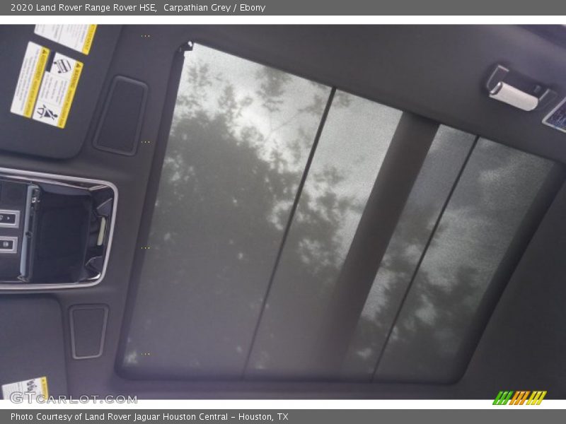 Carpathian Grey / Ebony 2020 Land Rover Range Rover HSE