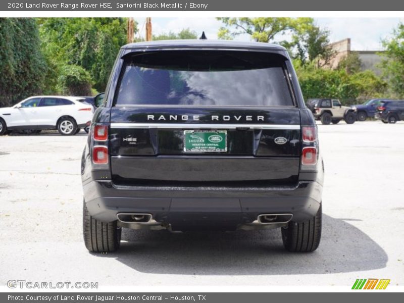 Santorini Black Metallic / Ebony 2020 Land Rover Range Rover HSE