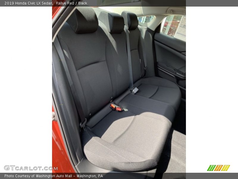 Rallye Red / Black 2019 Honda Civic LX Sedan