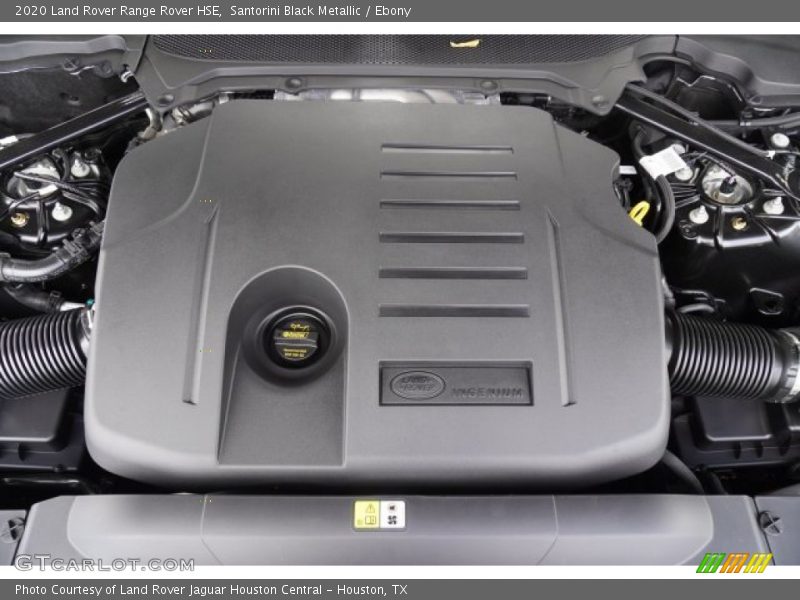  2020 Range Rover HSE Engine - 3.0 Liter Supercharged DOHC 24-Valve VVT Inline 6 Cylinder