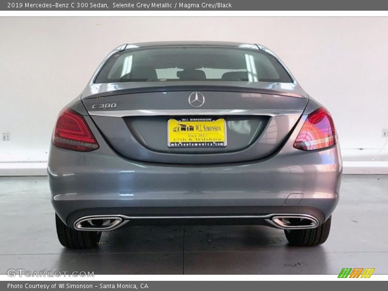 Selenite Grey Metallic / Magma Grey/Black 2019 Mercedes-Benz C 300 Sedan
