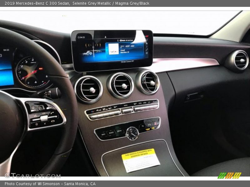 Selenite Grey Metallic / Magma Grey/Black 2019 Mercedes-Benz C 300 Sedan