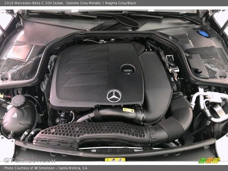 Selenite Grey Metallic / Magma Grey/Black 2019 Mercedes-Benz C 300 Sedan