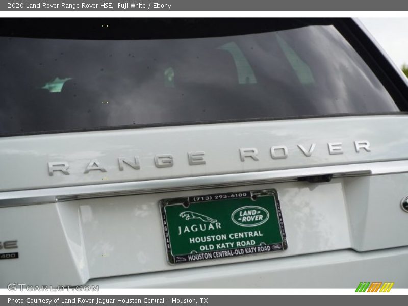 Fuji White / Ebony 2020 Land Rover Range Rover HSE