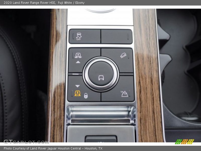 Controls of 2020 Range Rover HSE