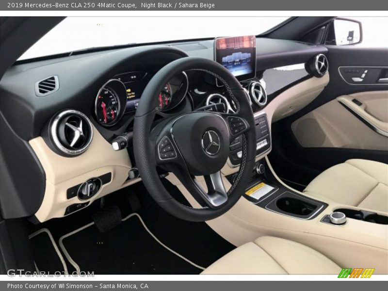  2019 CLA 250 4Matic Coupe Sahara Beige Interior