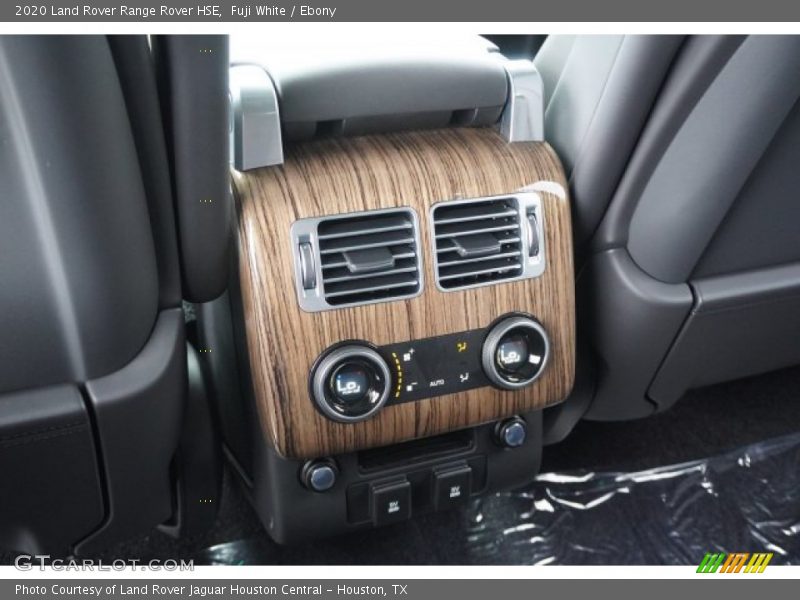 Controls of 2020 Range Rover HSE