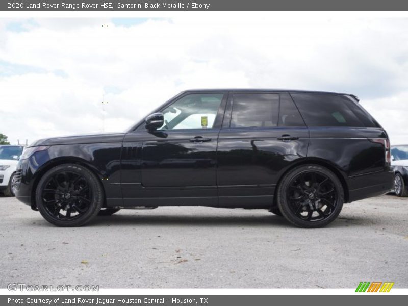 Santorini Black Metallic / Ebony 2020 Land Rover Range Rover HSE