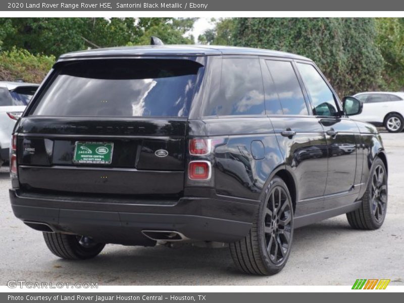 Santorini Black Metallic / Ebony 2020 Land Rover Range Rover HSE