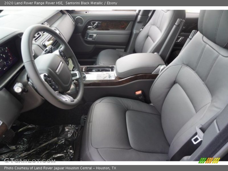 Front Seat of 2020 Range Rover HSE