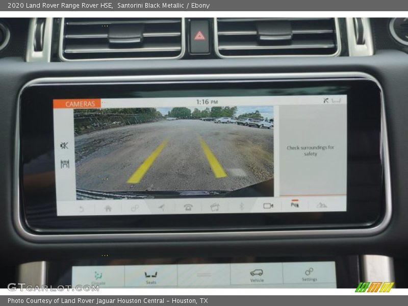 Santorini Black Metallic / Ebony 2020 Land Rover Range Rover HSE
