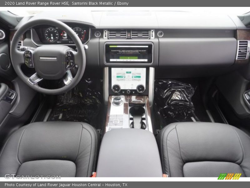 Dashboard of 2020 Range Rover HSE