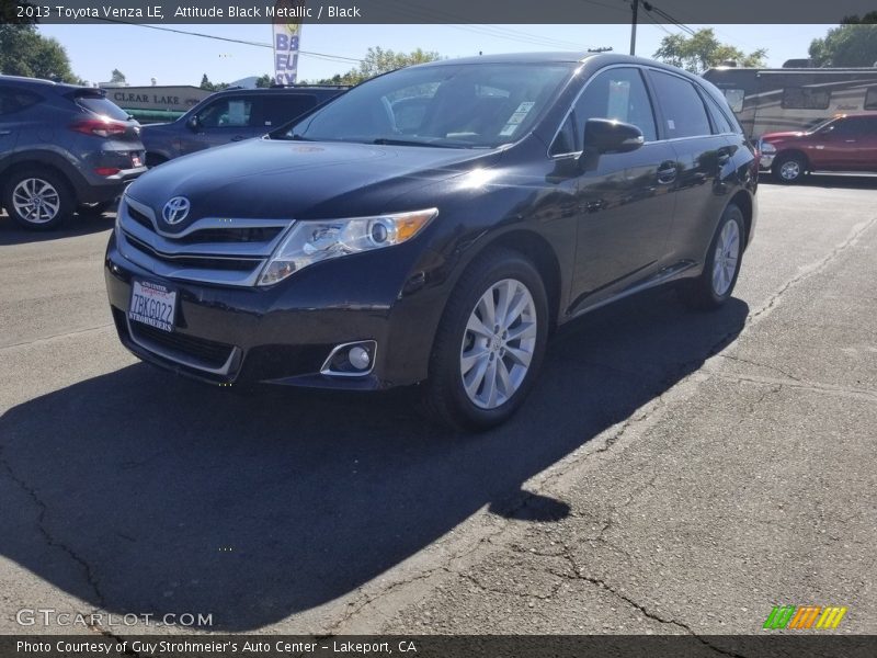 Attitude Black Metallic / Black 2013 Toyota Venza LE
