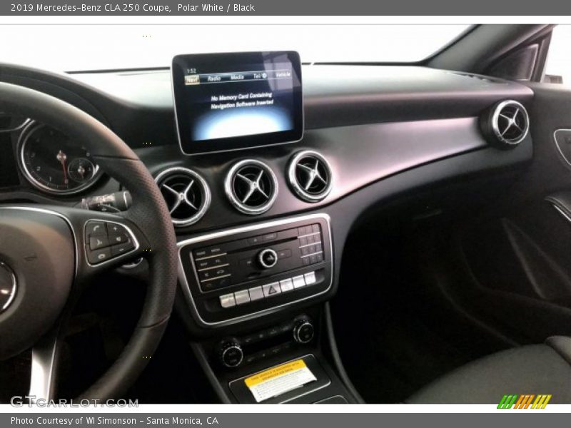 Polar White / Black 2019 Mercedes-Benz CLA 250 Coupe